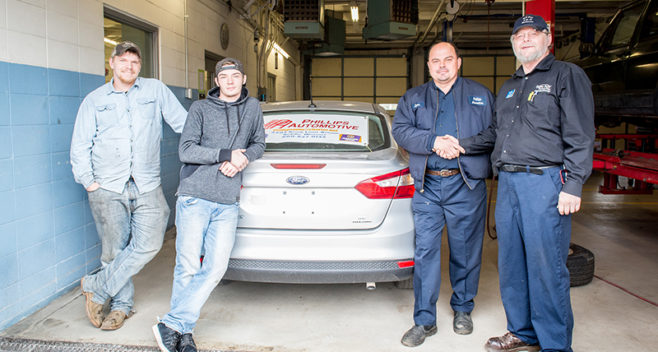 Phillips Automotive donation