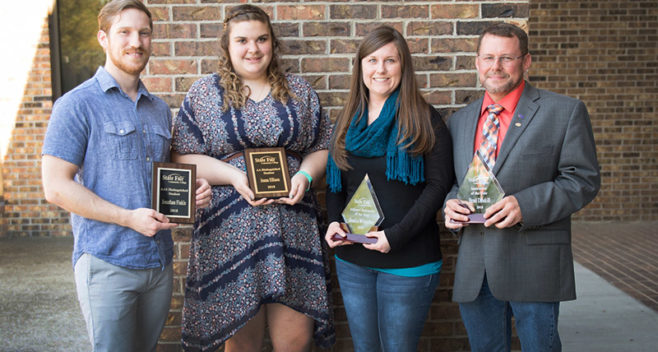 Distinguished Students and Instructor, Adjunct and Staff of the Year