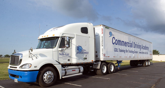 Commercial Driving Academy Truck