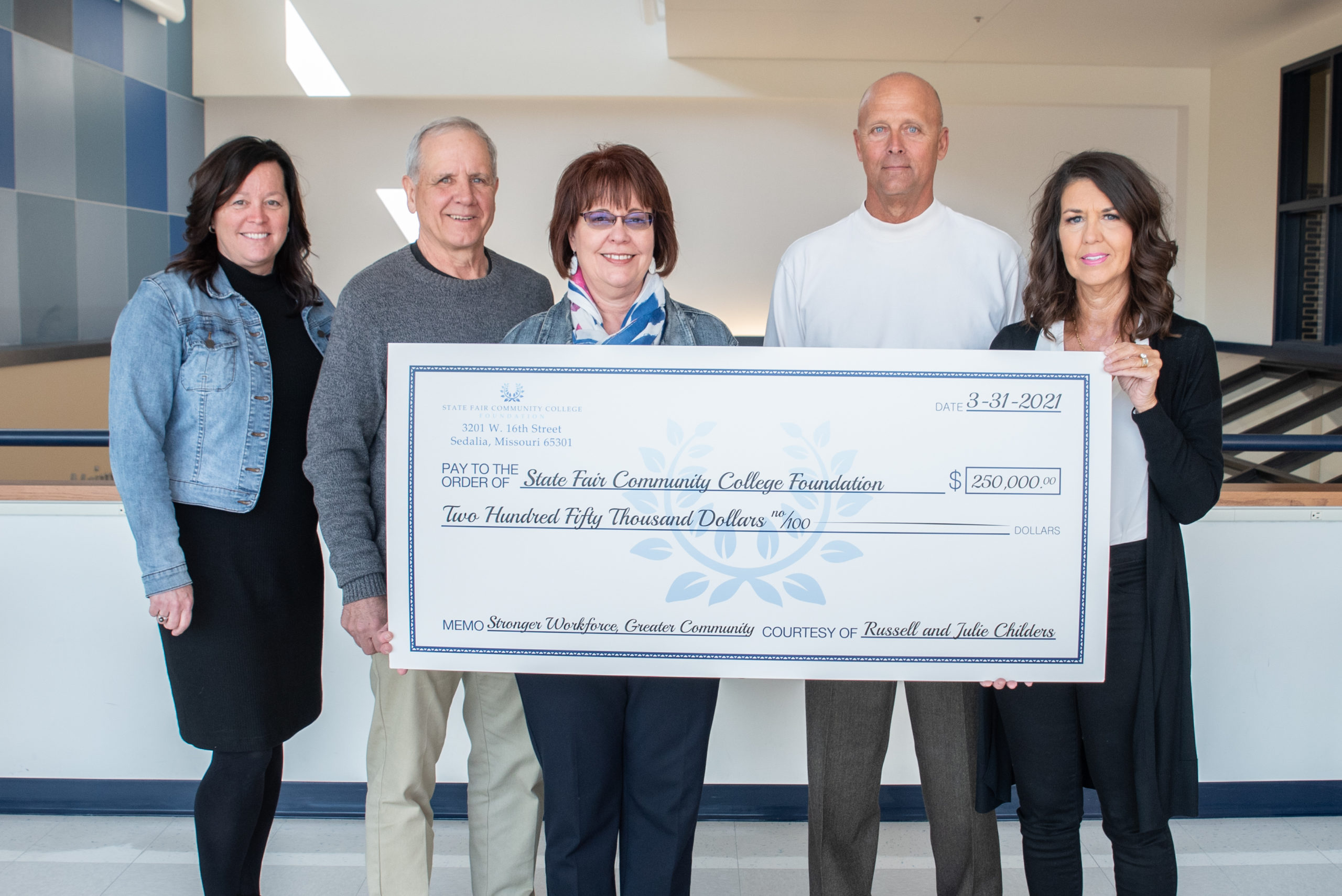 Read more about Childers donate $250,000 to SFCC’s capital campaign