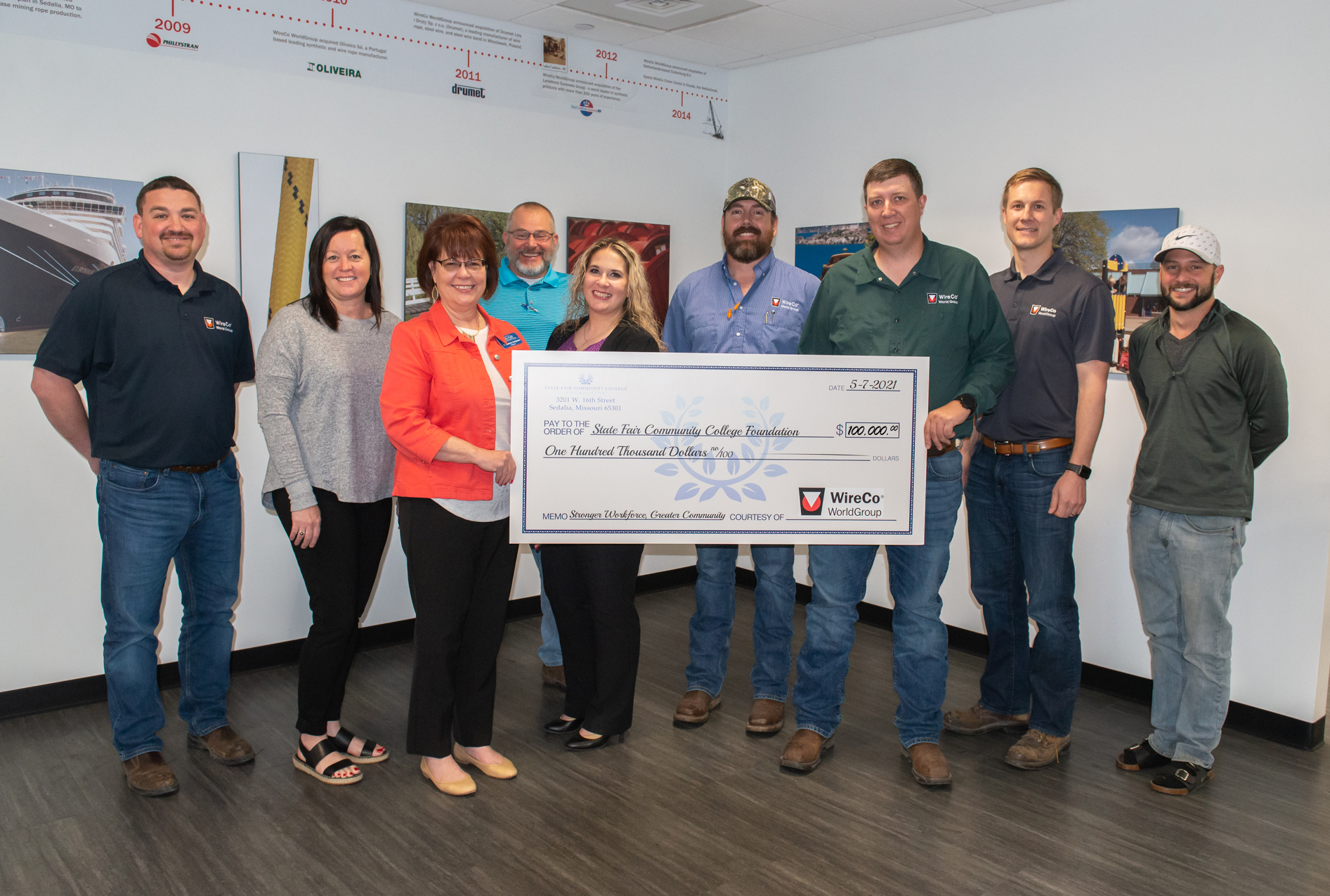 Read more about WireCo donates $100,000 to SFCC’s capital campaign