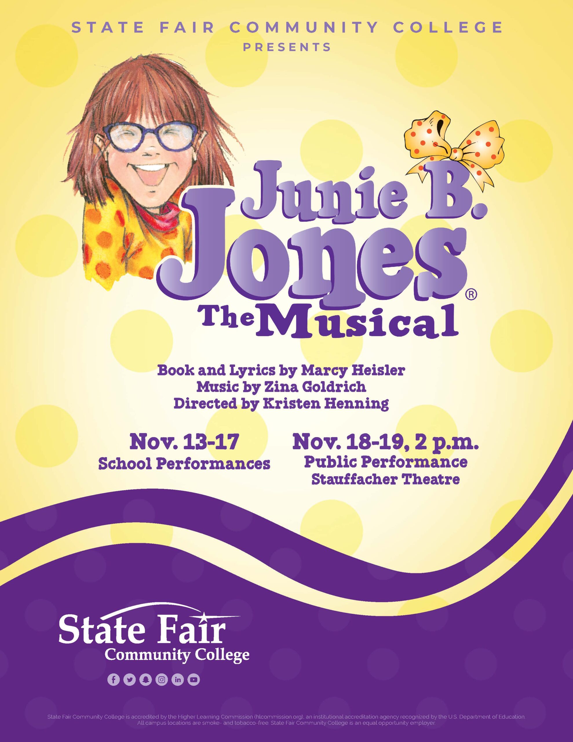 Read more about SFCC Theatre Arts to present ‘Junie B. Jones: The Musical’ public performance
